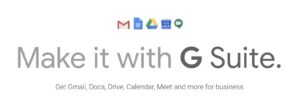 make it with gsuite for business