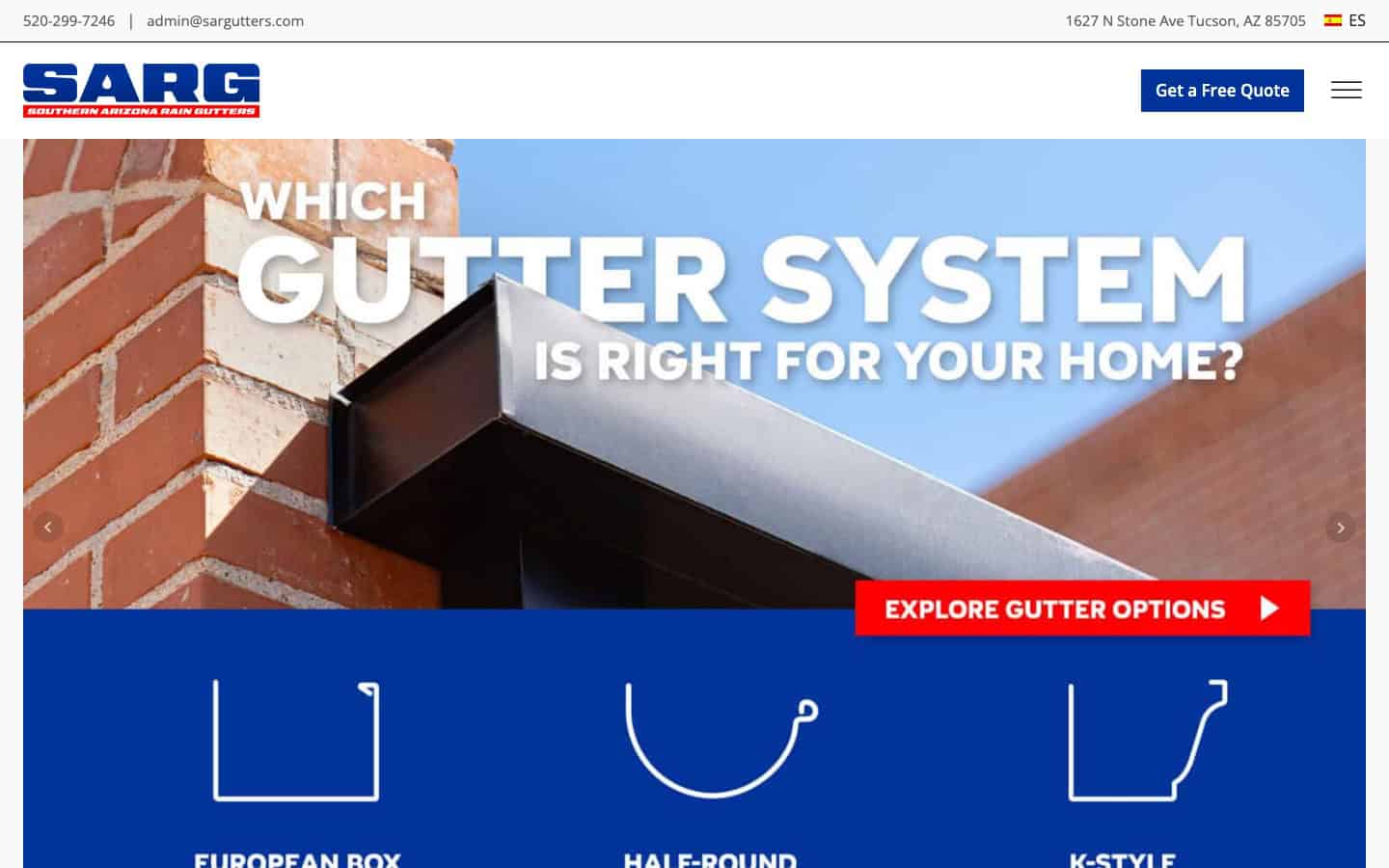 Southern Arizona Rain Gutters